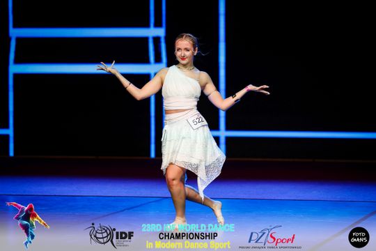 29 zawodniczek Akademii Tańca Sportowego Aster walczyło o tytuły Mistrzostw Świata International Dance Federation (IDF) – World Dance Championships