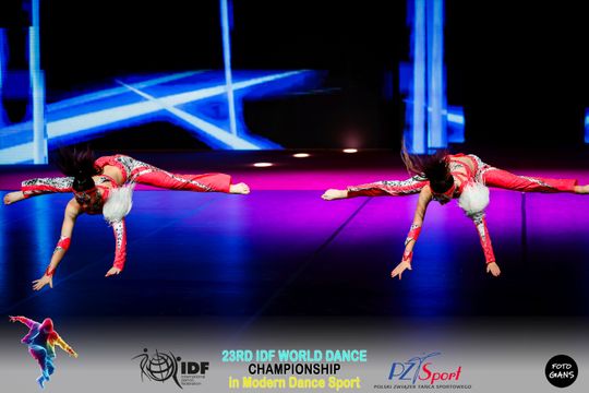 29 zawodniczek Akademii Tańca Sportowego Aster walczyło o tytuły Mistrzostw Świata International Dance Federation (IDF) – World Dance Championships