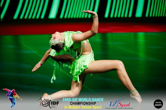 29 zawodniczek Akademii Tańca Sportowego Aster walczyło o tytuły Mistrzostw Świata International Dance Federation (IDF) – World Dance Championships