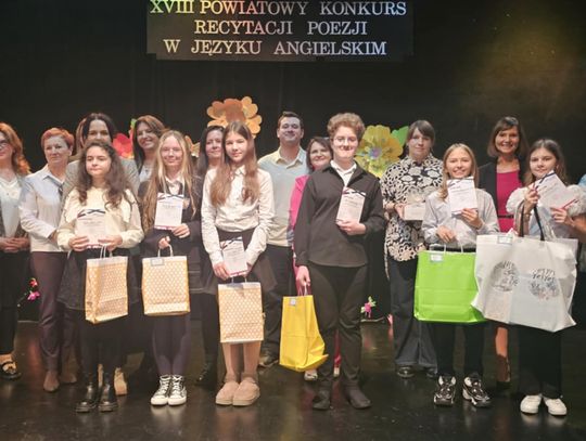 XVIII Powiatowy Konkurs Recytacji Poezji w Języku Angielskim