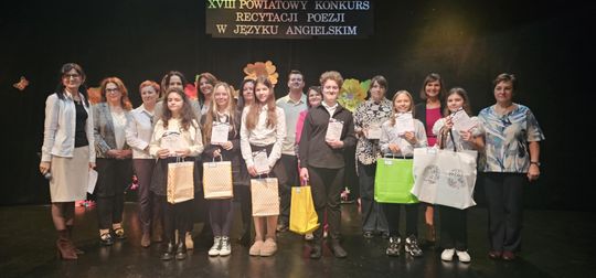 XVIII Powiatowy Konkurs Recytacji Poezji w Języku Angielskim