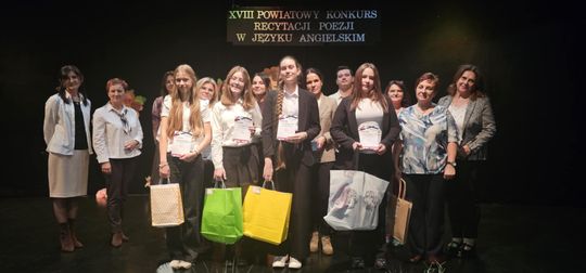 XVIII Powiatowy Konkurs Recytacji Poezji w Języku Angielskim