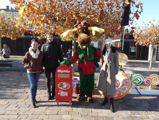 Czekoladowe listy rozgrzały Plac Kościuszki