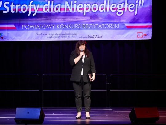 V Powiatowy Konkurs Recytatorski „Strofy dla Niepodległej”