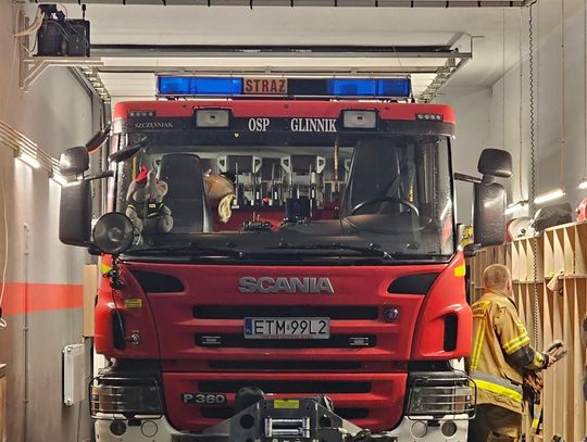 Strażacy szybko opanowali ogień Strażacy szybko opanowali ogień