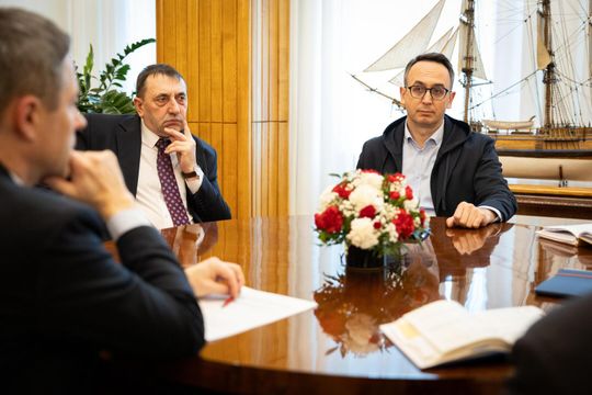 Powiat Tomaszowski na spotkaniu w Ministerstwie Infrastruktury