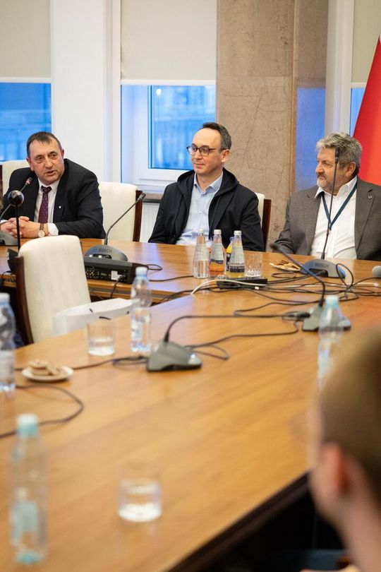 Powiat Tomaszowski na spotkaniu w Ministerstwie Infrastruktury