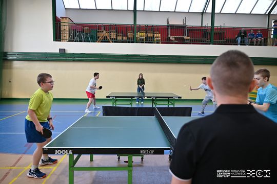 II Turniej Tenisa Stołowego „Secik” w Tomaszowie Mazowieckim. 