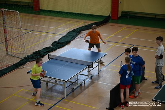 II Turniej Tenisa Stołowego „Secik” w Tomaszowie Mazowieckim. 