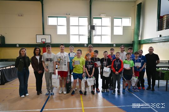 II Turniej Tenisa Stołowego „Secik” w Tomaszowie Mazowieckim. 