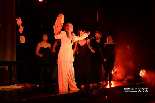 „Małgorzata i Mistrz” w wykonaniu Teatru Trzcina Kariny Góry