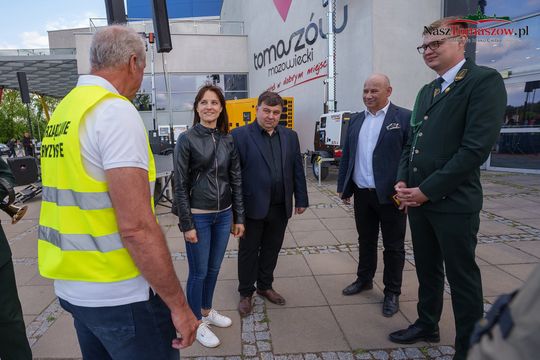 Ćwiczenia służb i mieszkańców przy Arenie Lodowej. Wspólna lekcja reagowania