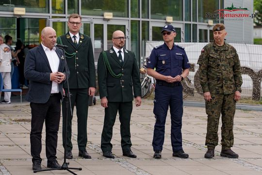 Ćwiczenia służb i mieszkańców przy Arenie Lodowej. Wspólna lekcja reagowania