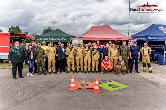 Ćwiczenia służb i mieszkańców przy Arenie Lodowej. Wspólna lekcja reagowania