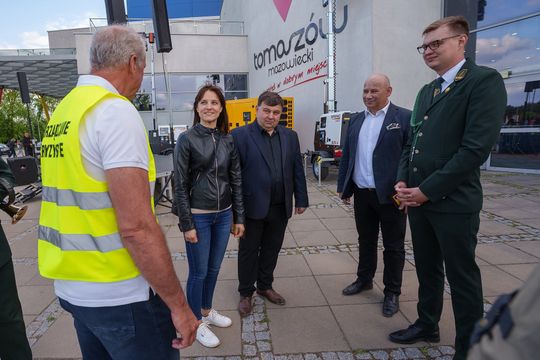 Ćwiczenia służb i mieszkańców przy Arenie Lodowej. Wspólna lekcja reagowania
