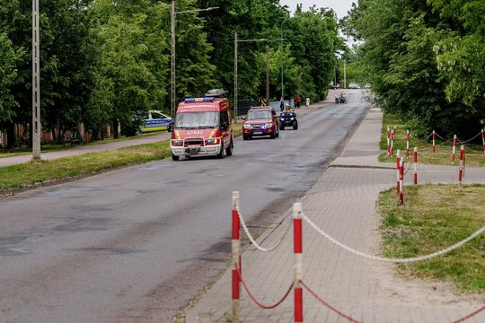 Ćwiczenia służb i mieszkańców przy Arenie Lodowej. Wspólna lekcja reagowania