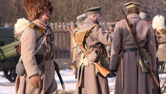 2012.02.04 - Rekonstrukcja w Skansenie - I Wojna Światowa