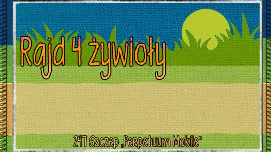 To wstępny projekt logo Rajdu