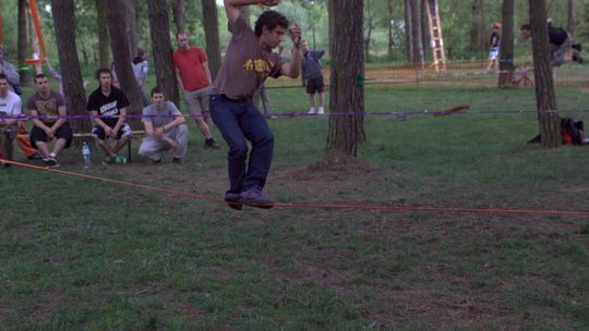 2011.05.14 - Park linowy - Piknik Slackline