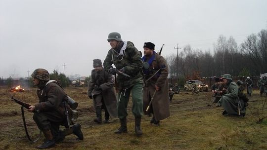 2008.01.19 Rekonstrukcja Przełamania Linii Pilicy w styczniu 1945