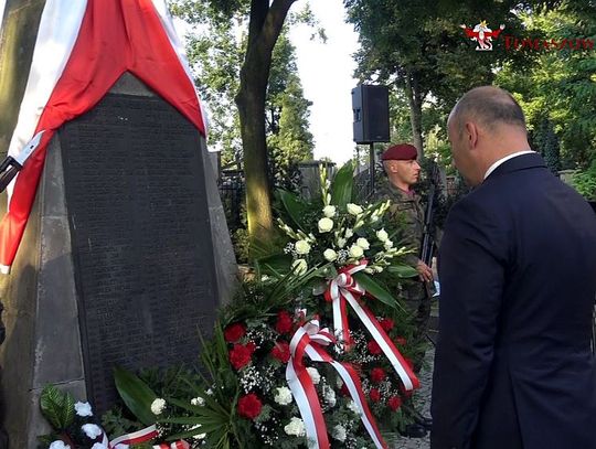 Uroczystość związana z uczczeniem 79. rocznicy wybuchu II wojny światowej