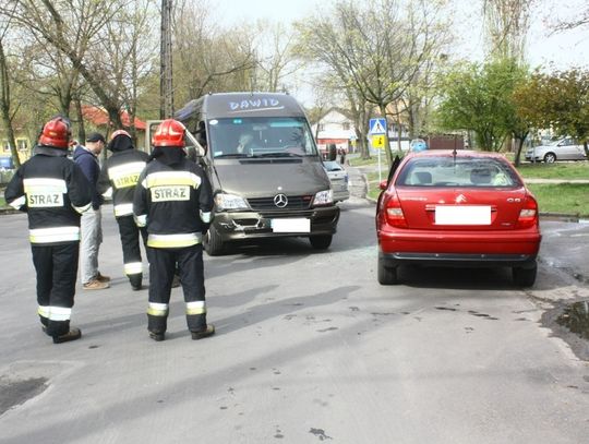 (FOTO) Wymusił pierwszeństwo?