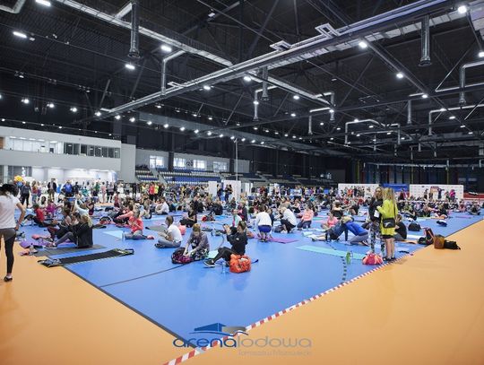 500 osób ćwiczyło z Ewą Chodakowską