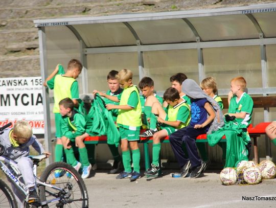 Na obiekcie OSiR nie mogło zabraknąć piłki nożnej...