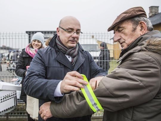 Odblaskowe Święta w gminie Ujazd