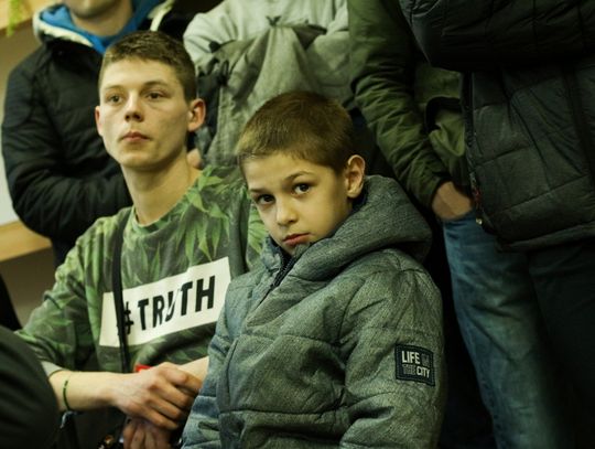 Spotkanie z piłkarzami Widzewa w Tomaszowie Maz. Spotkanie z piłkarzami Widzewa w Tomaszowie Maz.