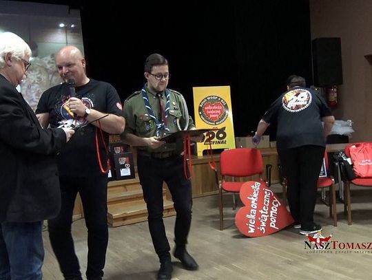 Podsumowanie 26. Finału Wielkiej Orkiestry Świątecznej Pomocy w Tomaszowie Mazowieckim