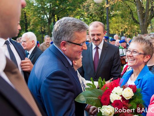 Prezydent Komorowski odwiedził Tomaszów - fotoreportaż Roberta Balickiego