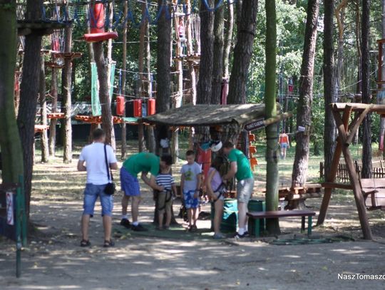 ... i prywatny park linowy ... i prywatny park linowy