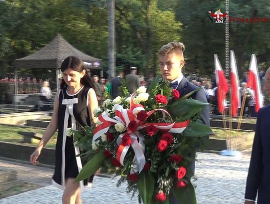 Uroczystość związana z uczczeniem 79. rocznicy wybuchu II wojny światowej