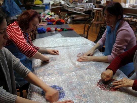 W Miejskim Centrum Kultury ,,rozkwitły” kwiaty W Miejskim Centrum Kultury ,,rozkwitły” kwiaty