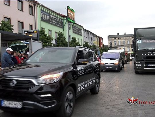 Parada uliczna na Dniach Tomaszowa 2018