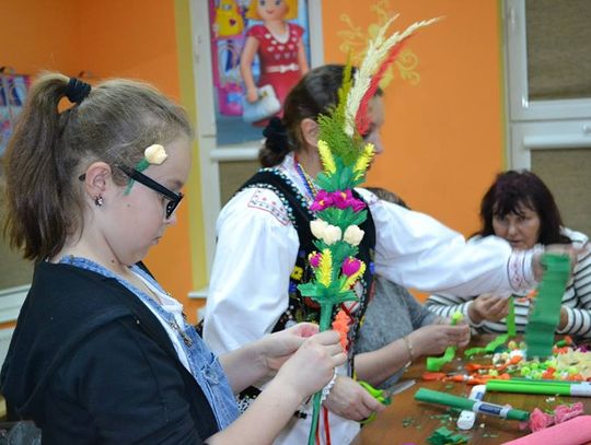 Wielkanocne palmy w filii „Tkacz”