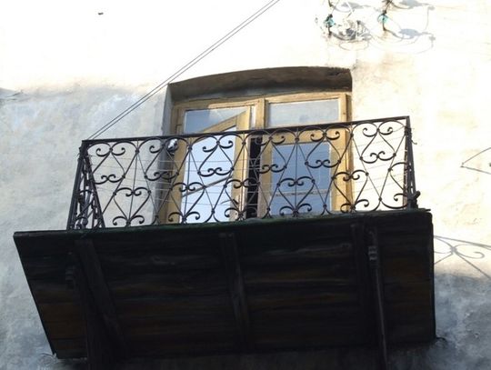 Kamienica przy ulicy Grunwaldzkiej -  a może na balkon...