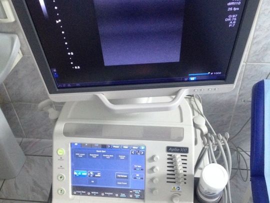 Nowy ultrasonograf w  szpitalu
