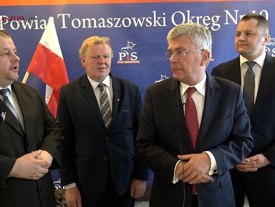 Wizyta Stanisława Karczewskiego, Marszałka Senatu, w Tomaszowie Mazowieckim