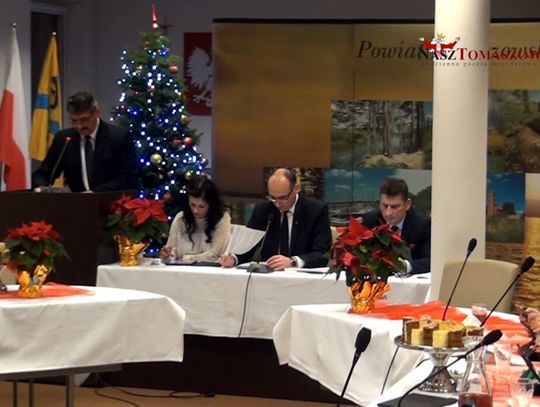 XLII sesja Rady Powiatu w Tomaszowie Mazowieckim