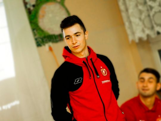 Spotkanie z piłkarzami Widzewa w Tomaszowie Maz. Spotkanie z piłkarzami Widzewa w Tomaszowie Maz.