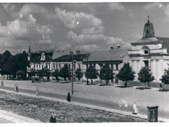 Plac Kościuszki - Pocztówka ze zbiorów kolekcjonera Grzegorza Węglarskiego