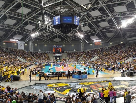 Obserwowali siatkarskie zmagania Obserwowali siatkarskie zmagania