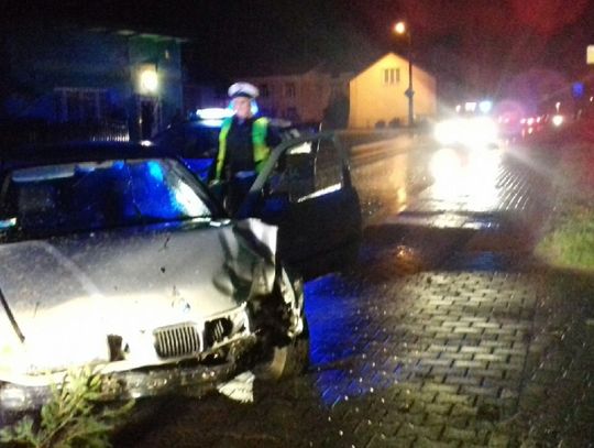 Potrącił interweniującego policjanta