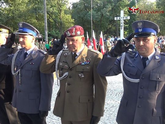 Uroczystość związana z uczczeniem 79. rocznicy wybuchu II wojny światowej