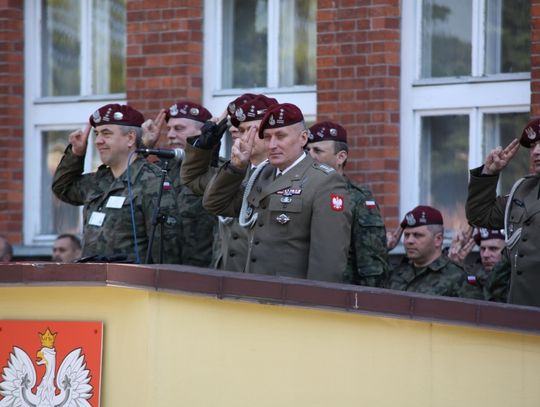 Przekazanie obowiązków dowódcy 7 pułku Ułanów Lubelskich