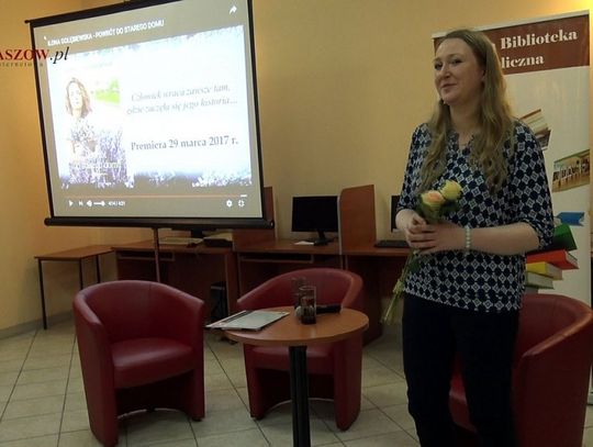 Spotkanie z Iloną Gołębiewską, pisarką, autorką sagi o mieszkańcach starego domu Spotkanie z Iloną Gołębiewską, pisarką, autorką sagi o mieszkańcach starego domu