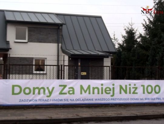 Domy za mniej niż 100 tysięcy złotych