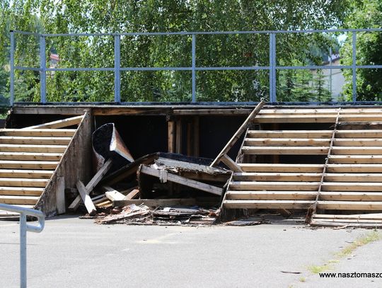 Skatepark w ruinie